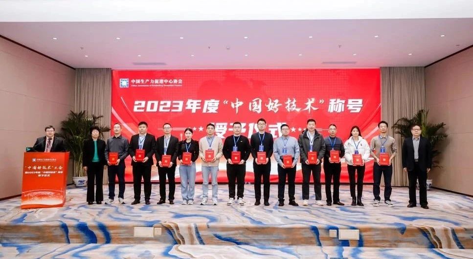 chinese good technology project award